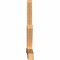 Ekena Millwork Alberta Timber Gable Bracket, Western Red Cedar, 108"W x 63"H x 5 1/2"D x 5 1/2"F, 14/12 Pitch GBW108X63X0606ALB00SWR - alternate 4